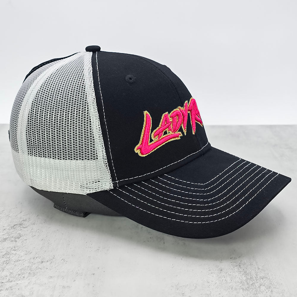 Women's Ponytail Cap - Lady Rats Custom Logos - Sizes: Womens OSFA