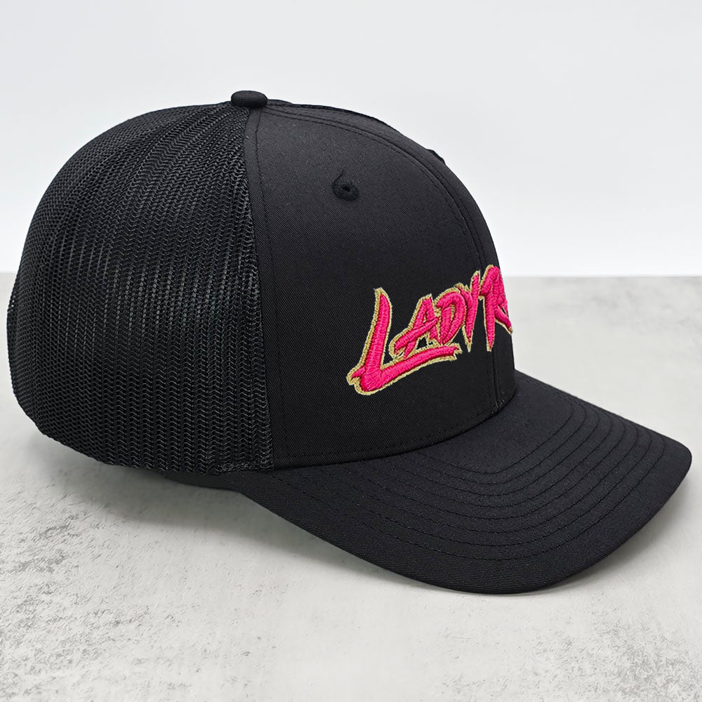 112 Richardson Trucker Cap - Custom Lady Rats Logo - Sizes: Youth~Small~OSFA~XL